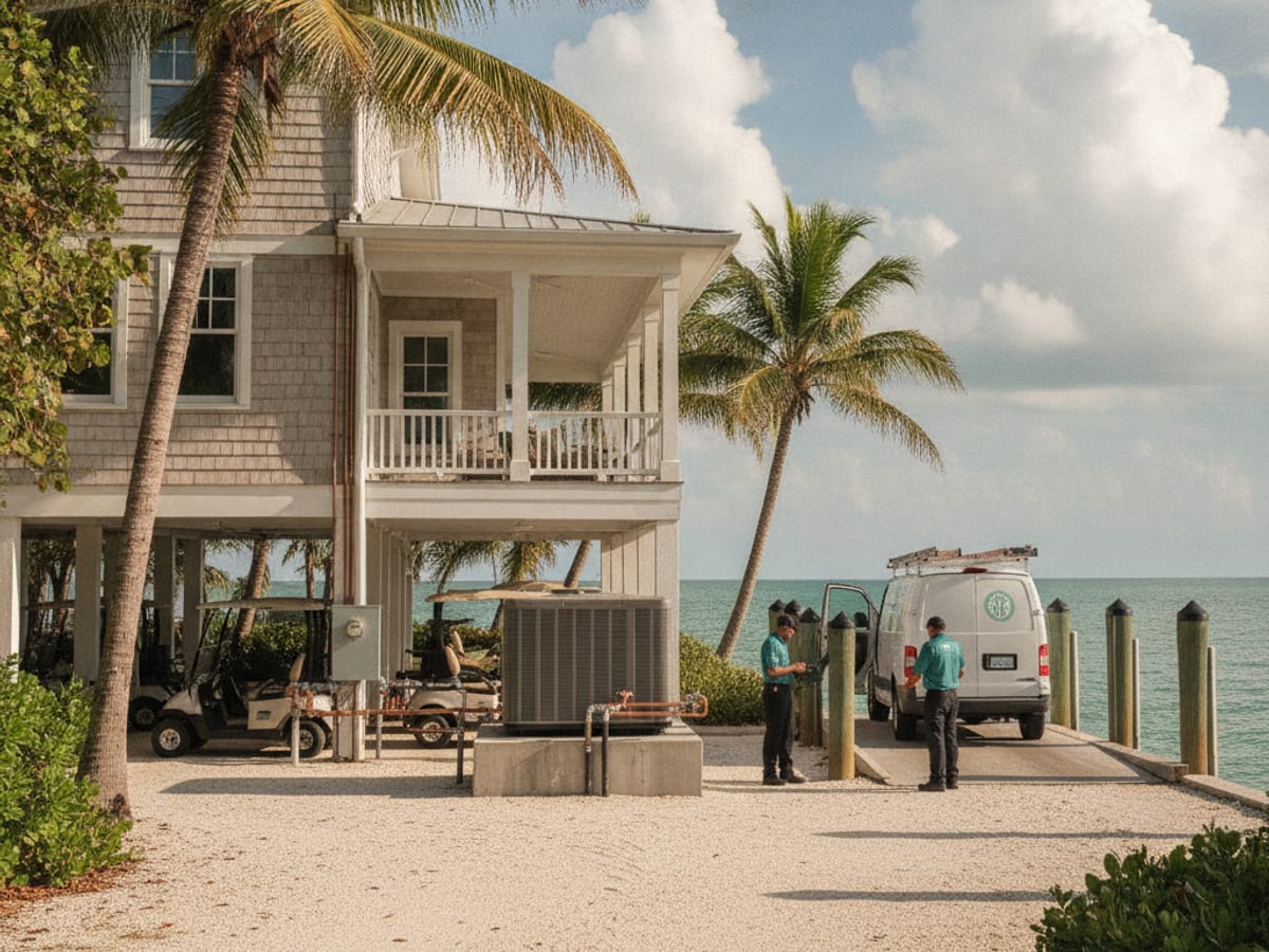 Coastal Keys Englewood neighborhood near Palm Island
